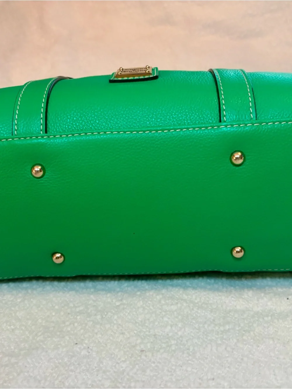 Dooney & Bourke Kelly Green Sorento Leather Satchel